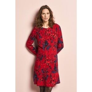 Sandwich_ Blurred Dot Patterned Dress Medium
